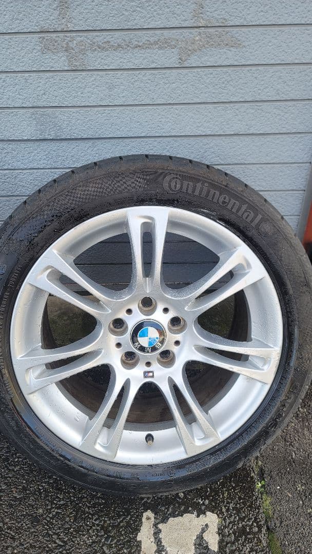  M スポーツ18インチ ホイールセット タイヤ付き5シリーズから取り外し