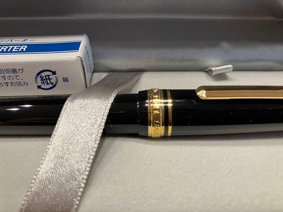 SAILOR ブラック 万年筆 14k カートリッジ付　未使用