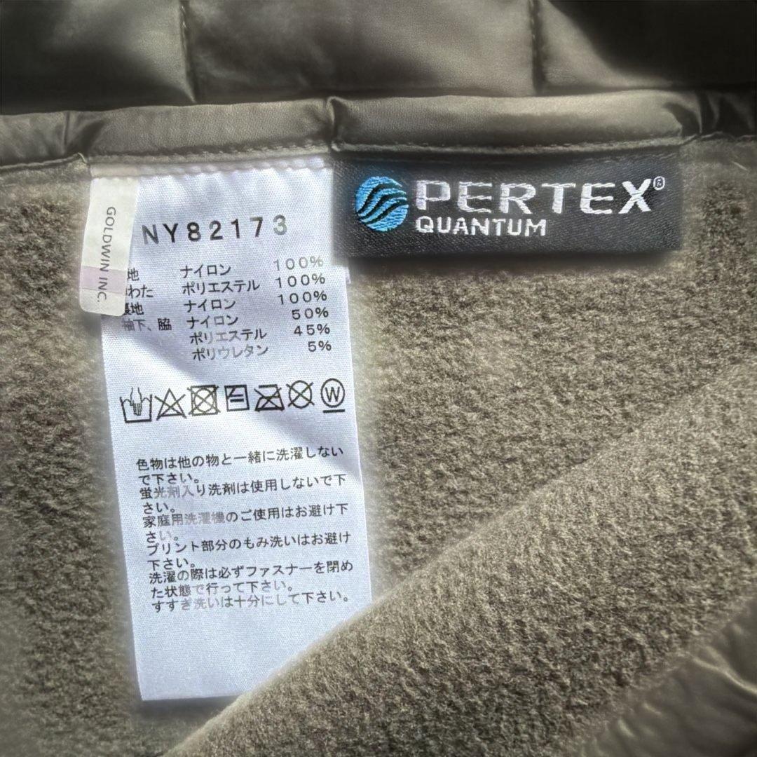 THE NORTH FACE フード付きダウンジャケット オリーブグリーン