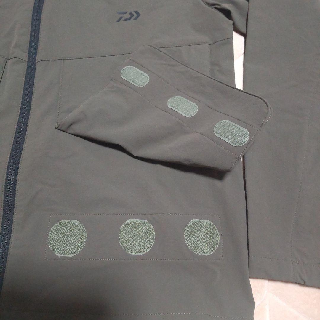 ダイワ フライポケットフーディージャケット Mサイズ アッシュオリーブ