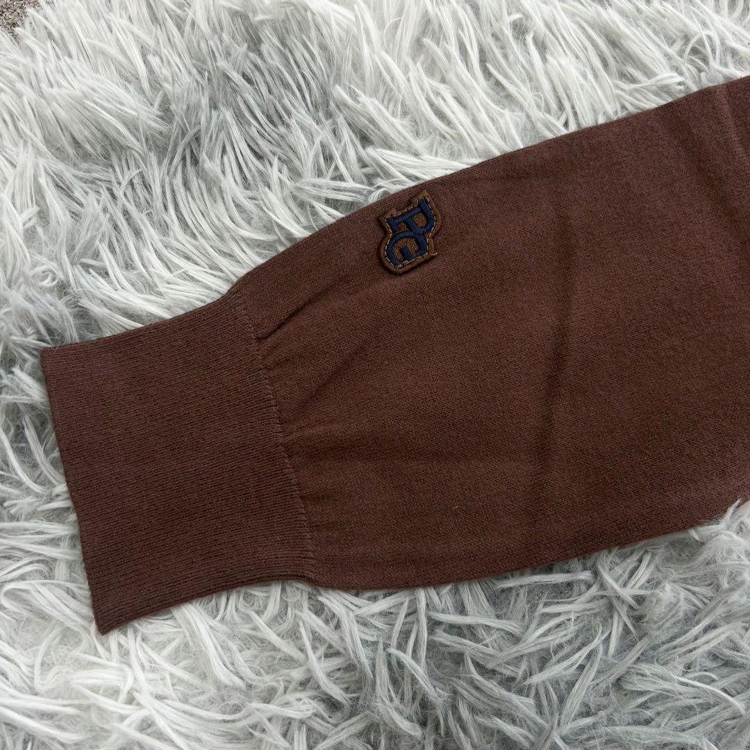 新品　パーリーゲイツ　ニット　セーター　タートルネック　ブラウン　サイズ1