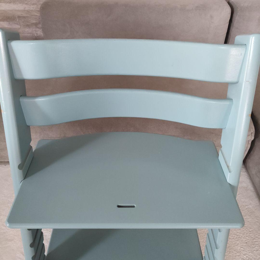 STOKKE ストッケ トリップトラップ 木製 ベビーチェア　アクアブルー