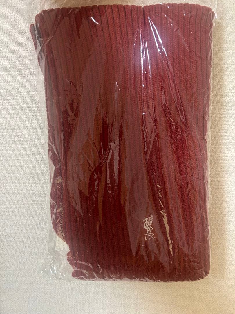 [新品]リバプール 会員限定 ウールスカーフ、マフラー、ポーチ、バッチ