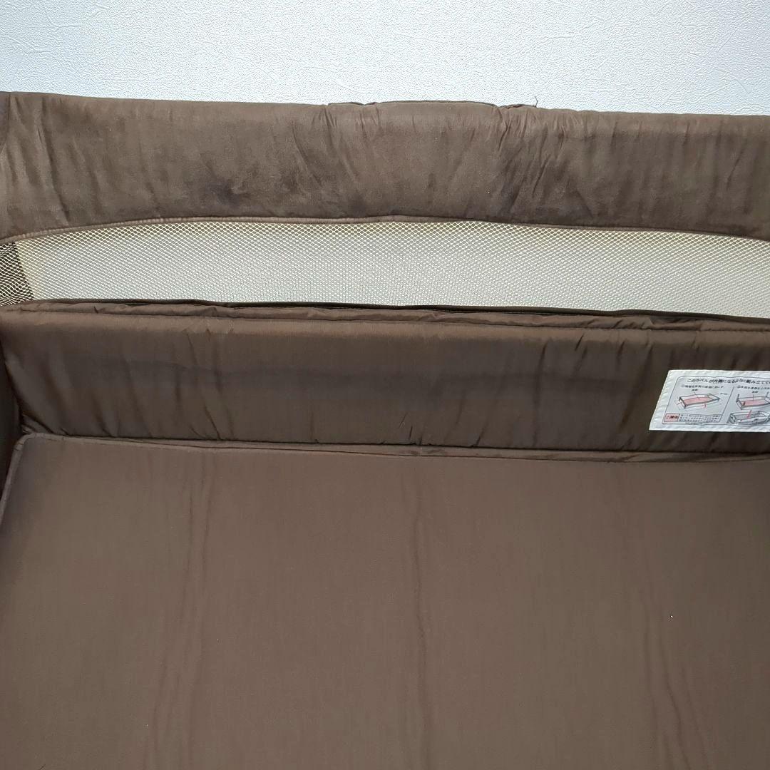 Aprica ココネルエアー プラス チョコレートブラウン ベビーベッド