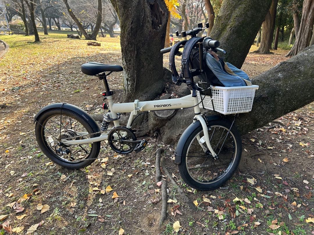 PROVROS[P-S206] サスペンション付き折りたたみ自転車(20インチ)