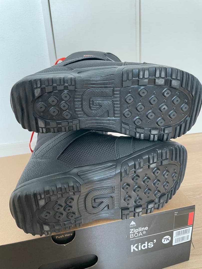 バートンジュニアスノーボードブーツジップライン25センチ