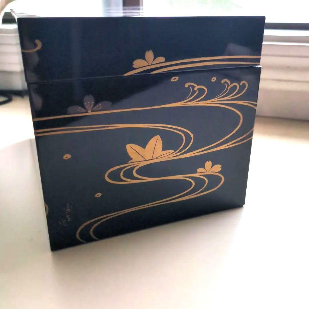 茶道具　茶箱　花筏　花筏蒔絵　久突　茶箱一式