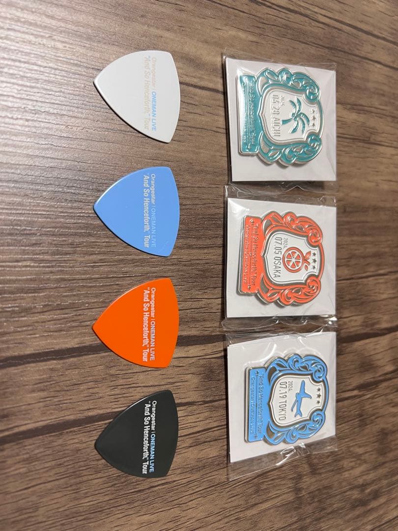 Orangestar 楽曲ポスター ピックピンズ コンプ サイン