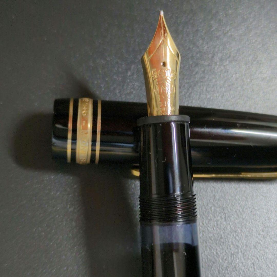 【モンブラン万年筆】マイスターシュテュック　【146】　14 C 　全金