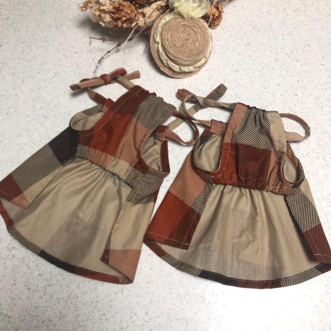 mmm　ハンドメイド　犬服