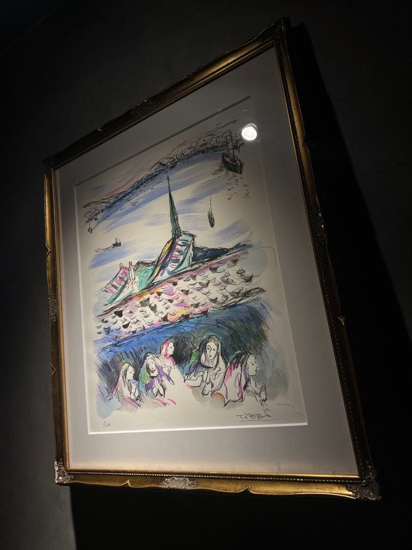 宗教画　限定100 Edition3 lithograph