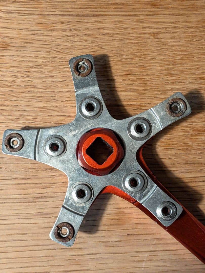 □ COOK BROS. RACING クランク 170㎜ PCD110（改）