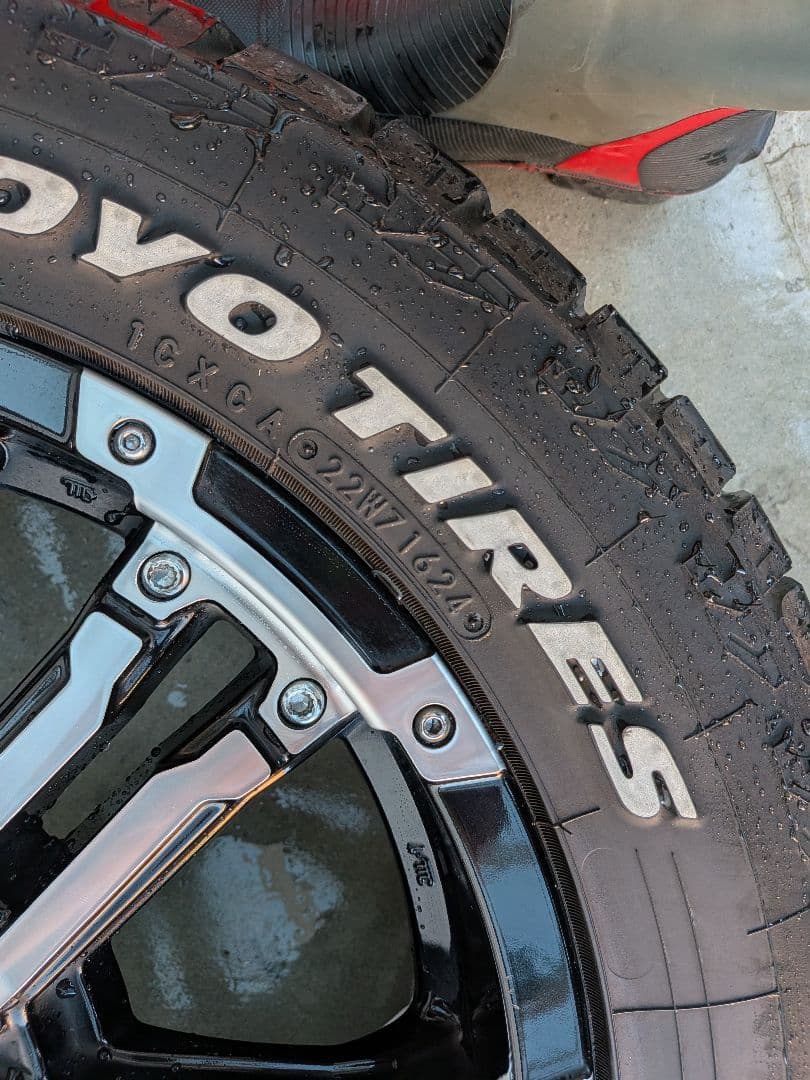 s*s様 RAYS FDX　OPEN COUNTRY　AT3　17インチ　ハイエ