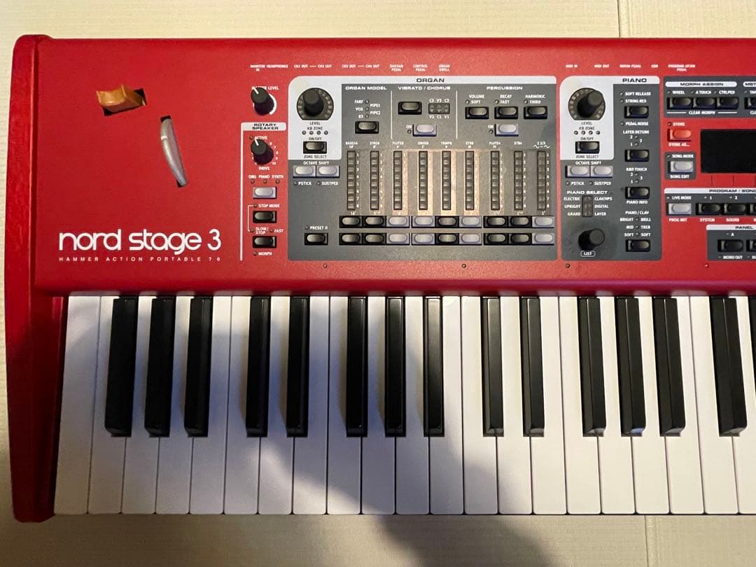 【nami】Nord Stage 3 HP76 動作良好・生産終了モデル