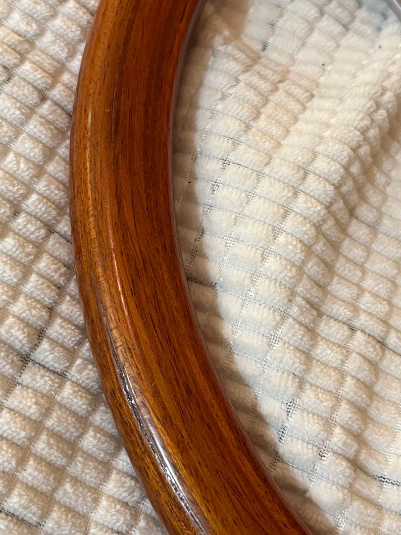 MOMO INDY 木製ウッドステアリング 美品かな？