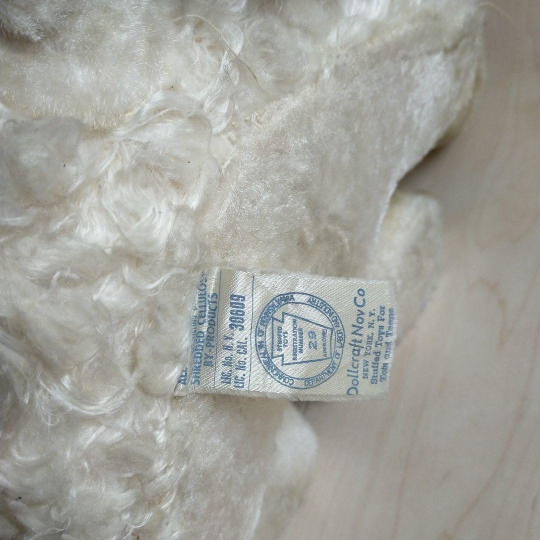 60s/vintage/Dollcraft Nov Co/プードル/ぬいぐるみ