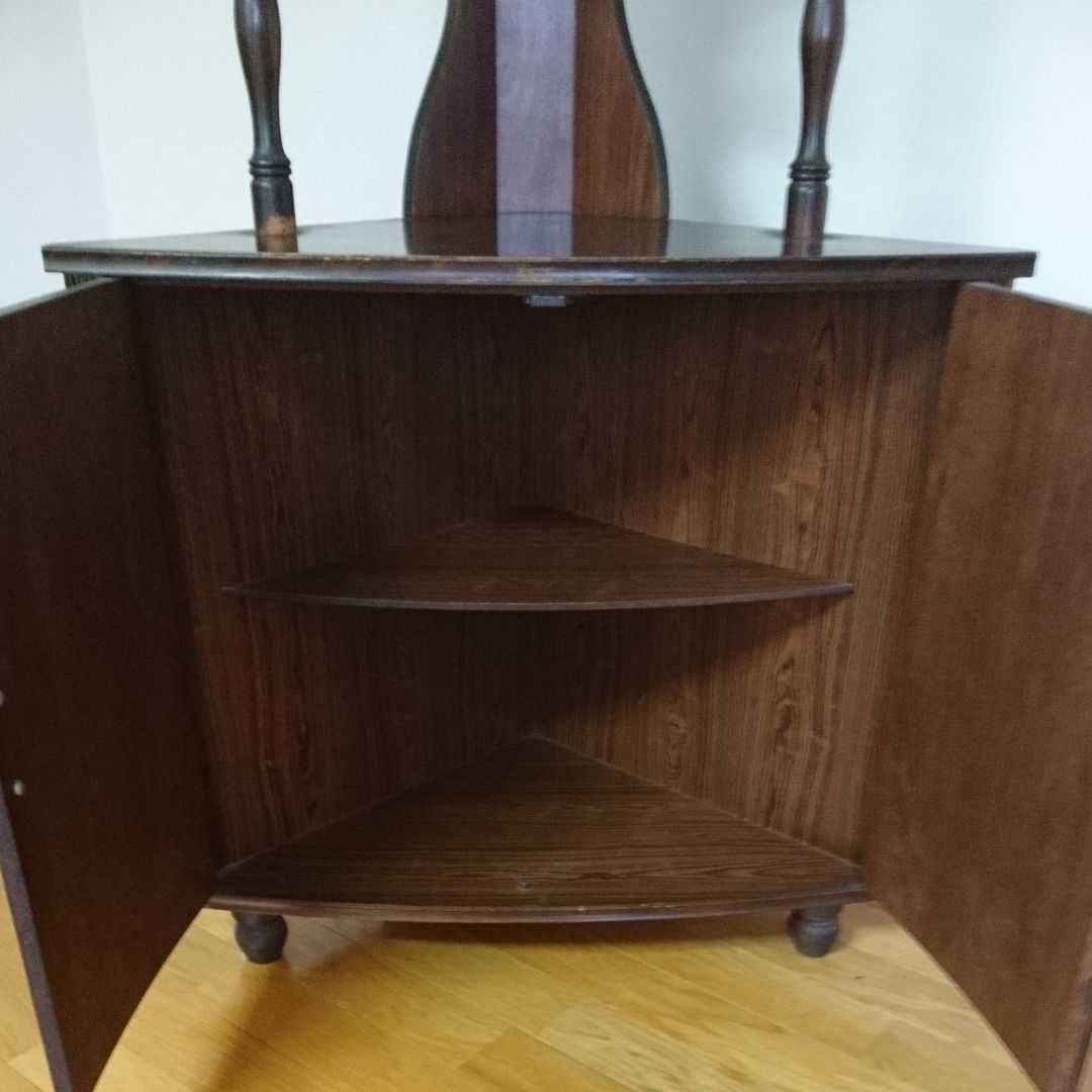 古家具　飾り棚　リビング棚　唐木　紫檀