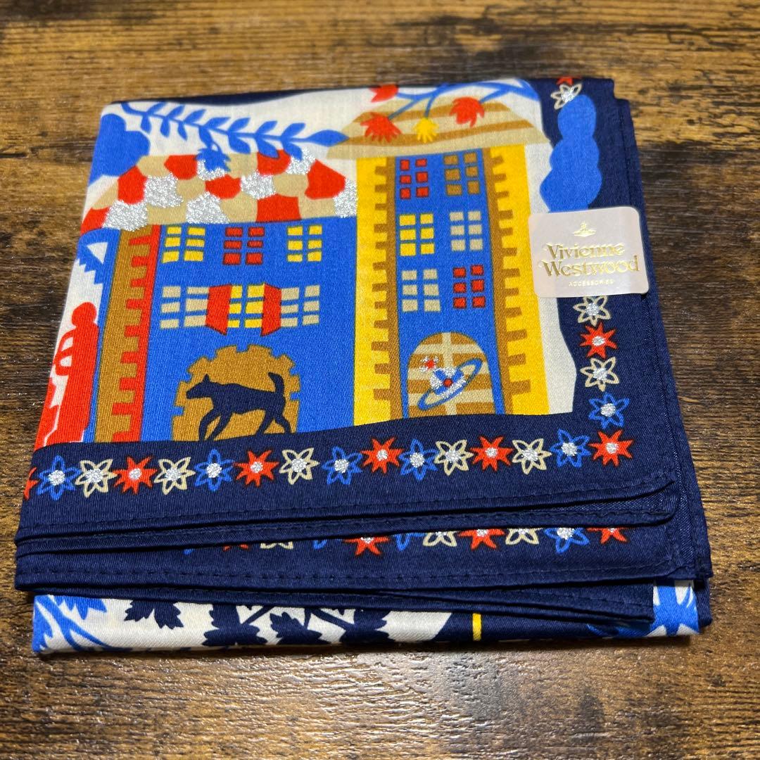 Vivienne Westwood ピンクシール付き未使用ハンカチ