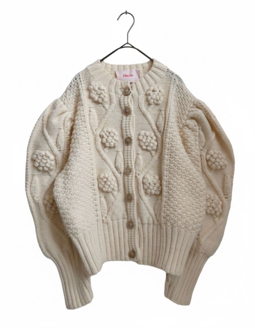 【美品】SIIILON GENUINE KNIT CARDIGAN