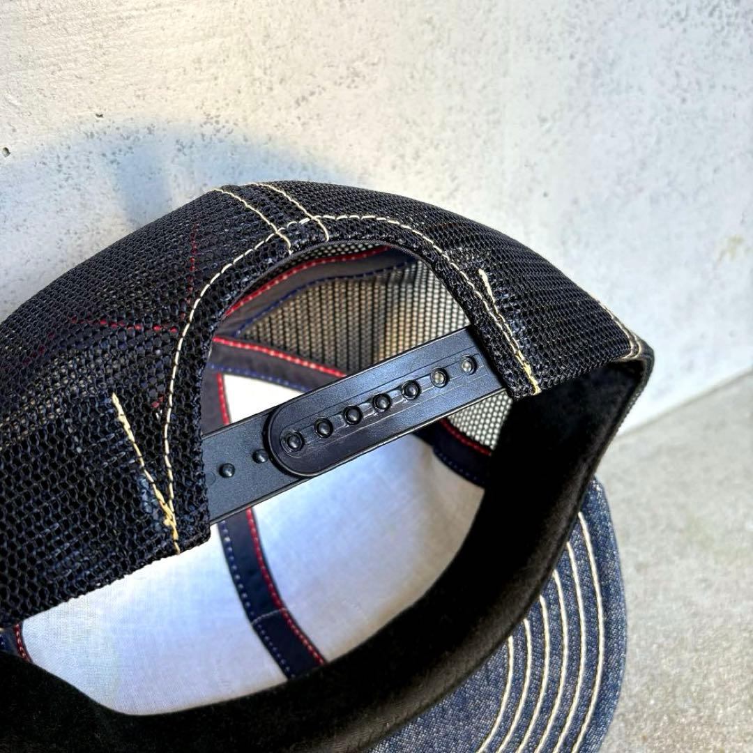 TENDERLOIN TRUCKER CAP MESH DENIM / デニム