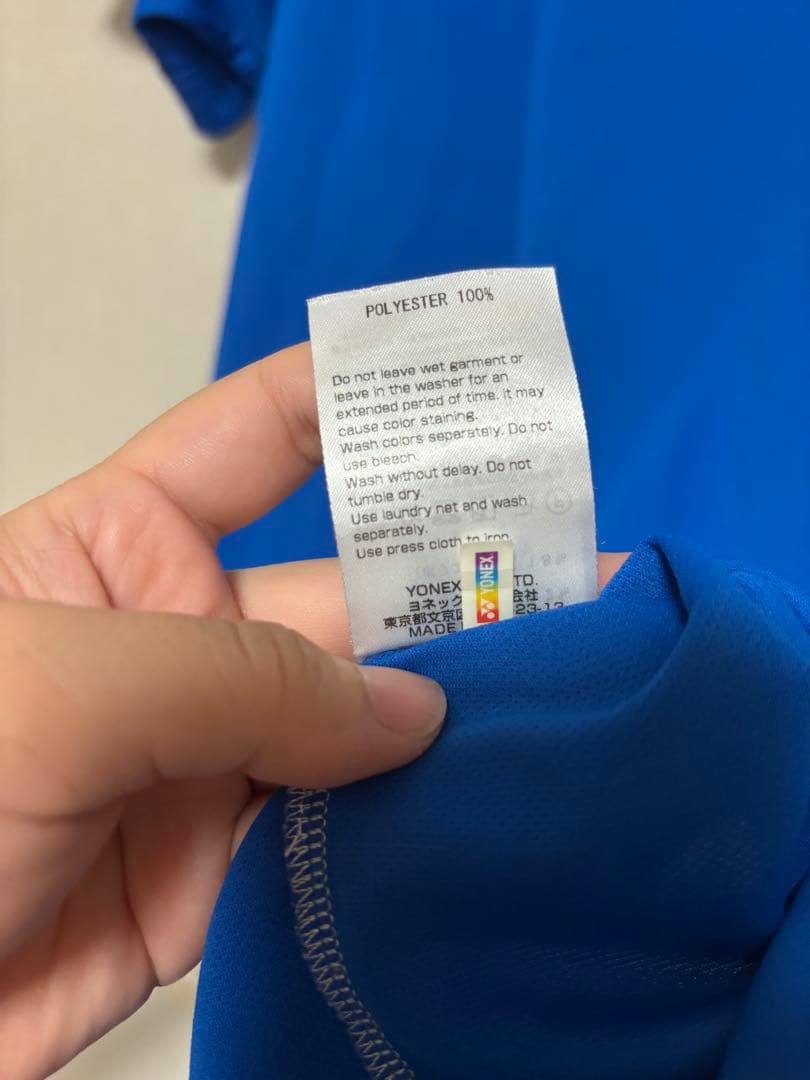 YONEX 75周年限定　ゲームシャツ激レアLLバドミントン