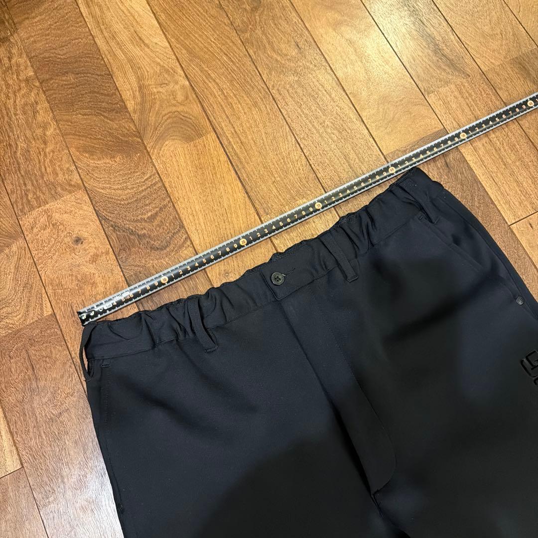 美品ブリーフィング　BRIEFING GOLF スリムジョガーパンツ 黒 L