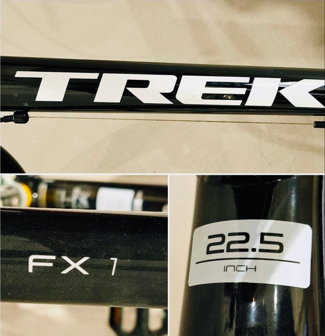 ※ 千葉市　引き取り限定 　Trek クロスバイク ブラック　美品
