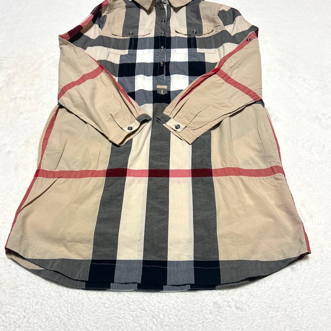 ✨✨ MoMA✨✨BURBERRY チェック柄 長袖ワンピース　S〜M