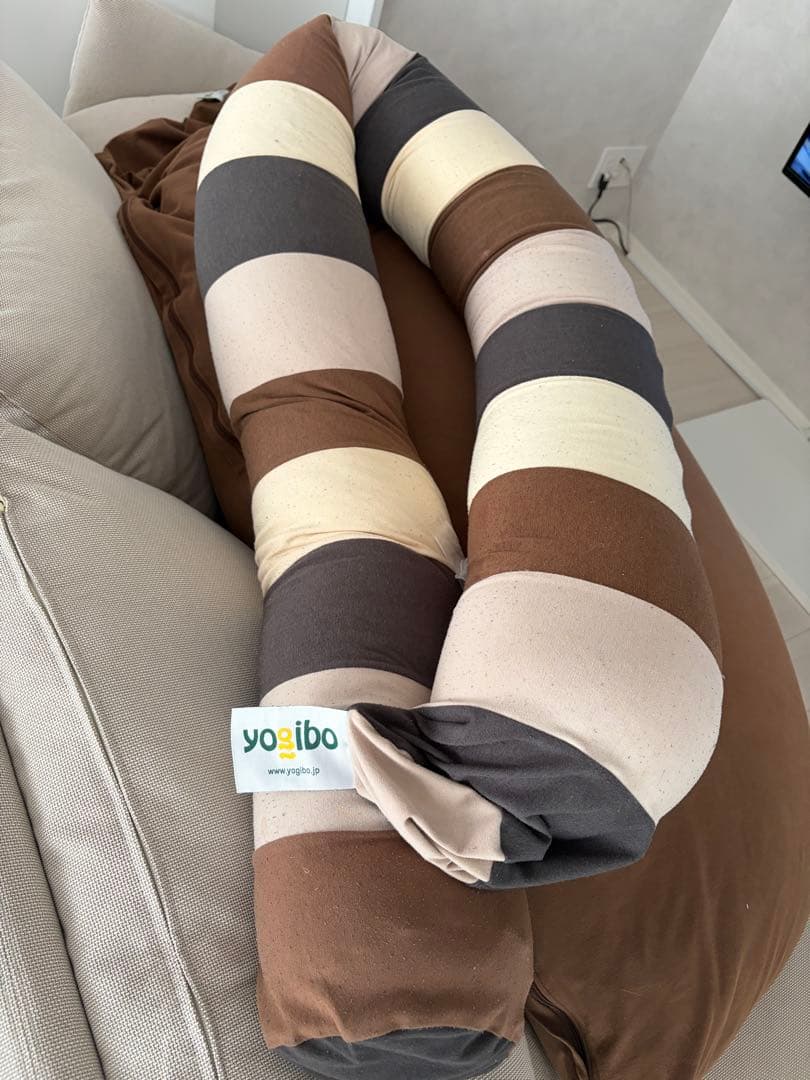 【手渡しのみ】Yogibo MAX &Caterpillar Roll Long