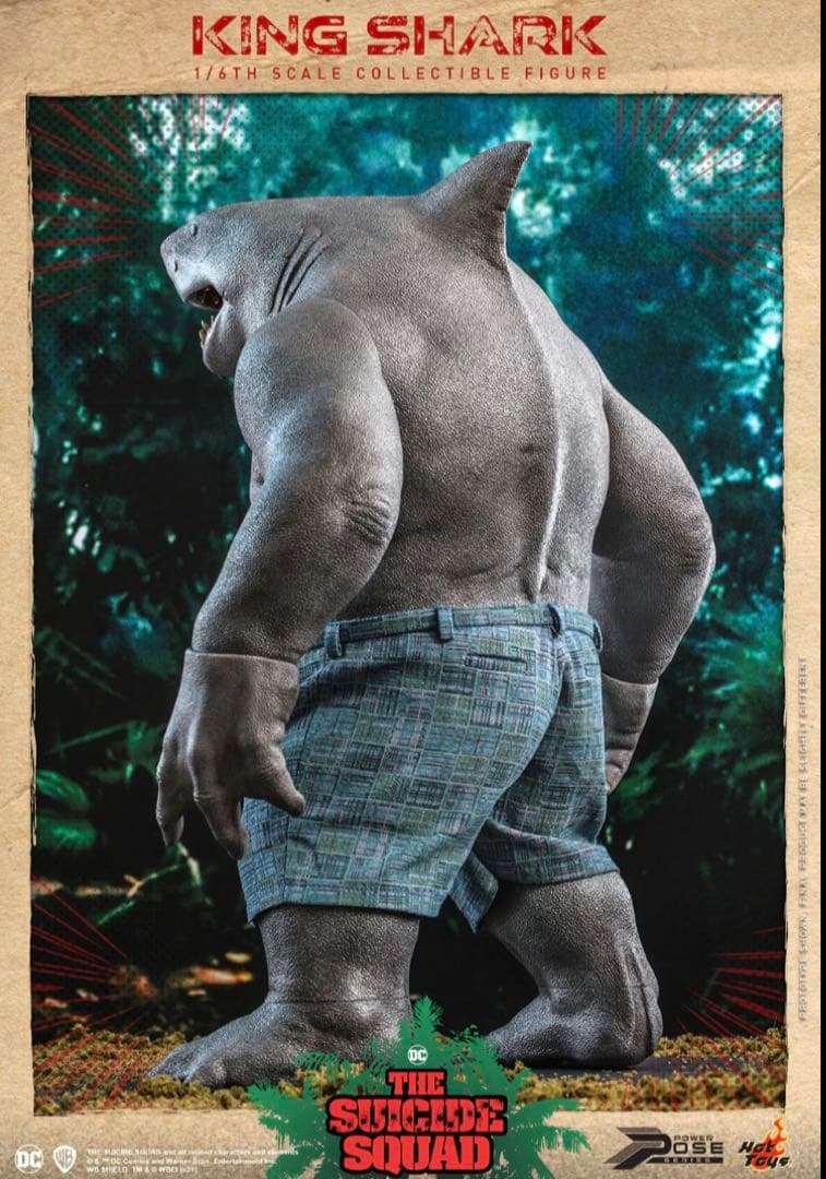 【新品未開封】パワー・ポーズ ザ・スーサイド・スクワッド キングシャーク 1/6