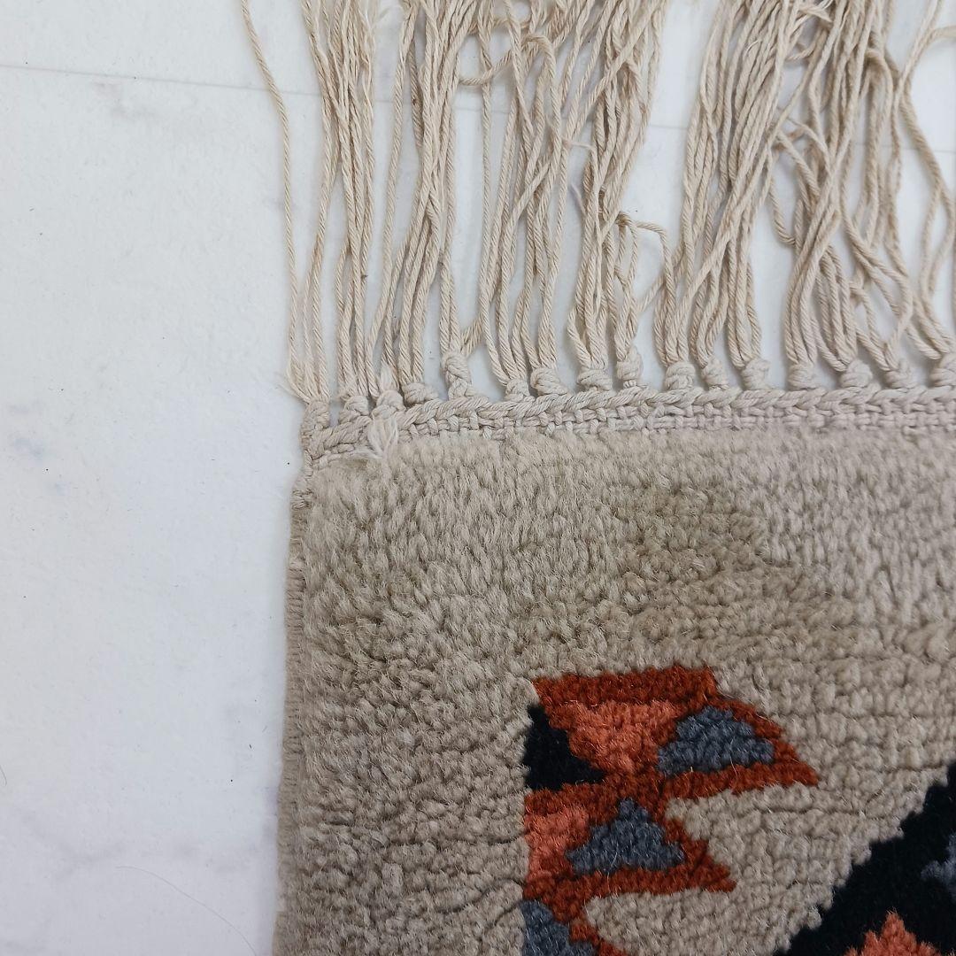 Y2220 トルコ絨毯 トライバルラグ ウール 225×156㎝