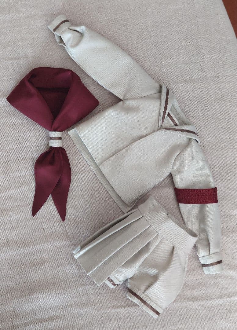 ドール用　衣装(マッシュルーム)　アウトフィット　1/4サイズ　ハンドメイド