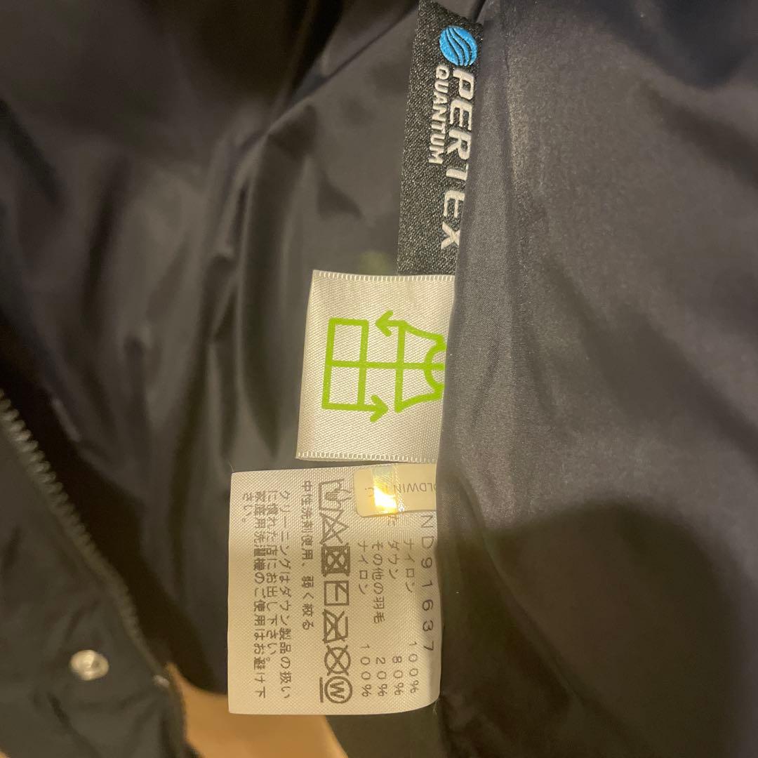 ノースフェイス ダウンジャケット キャンプシエラショートND91637 サイズM