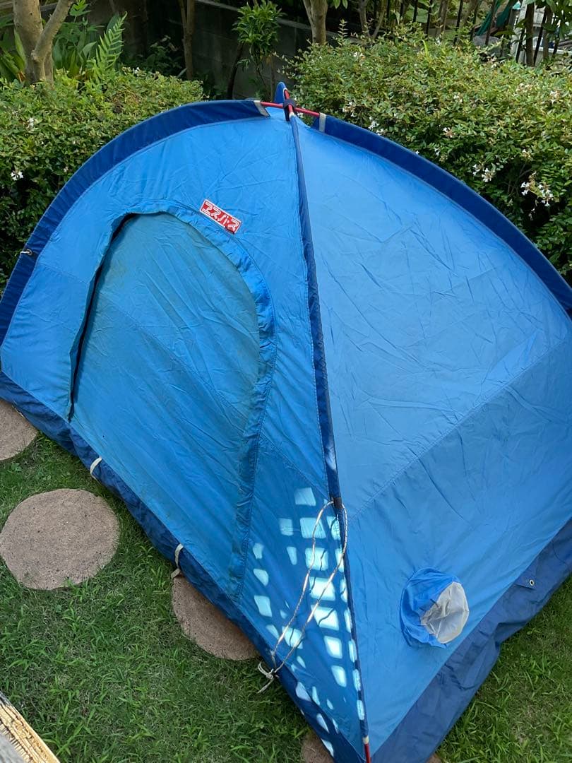 青いエスパース ヘリテイジ社 テント 2〜3人用