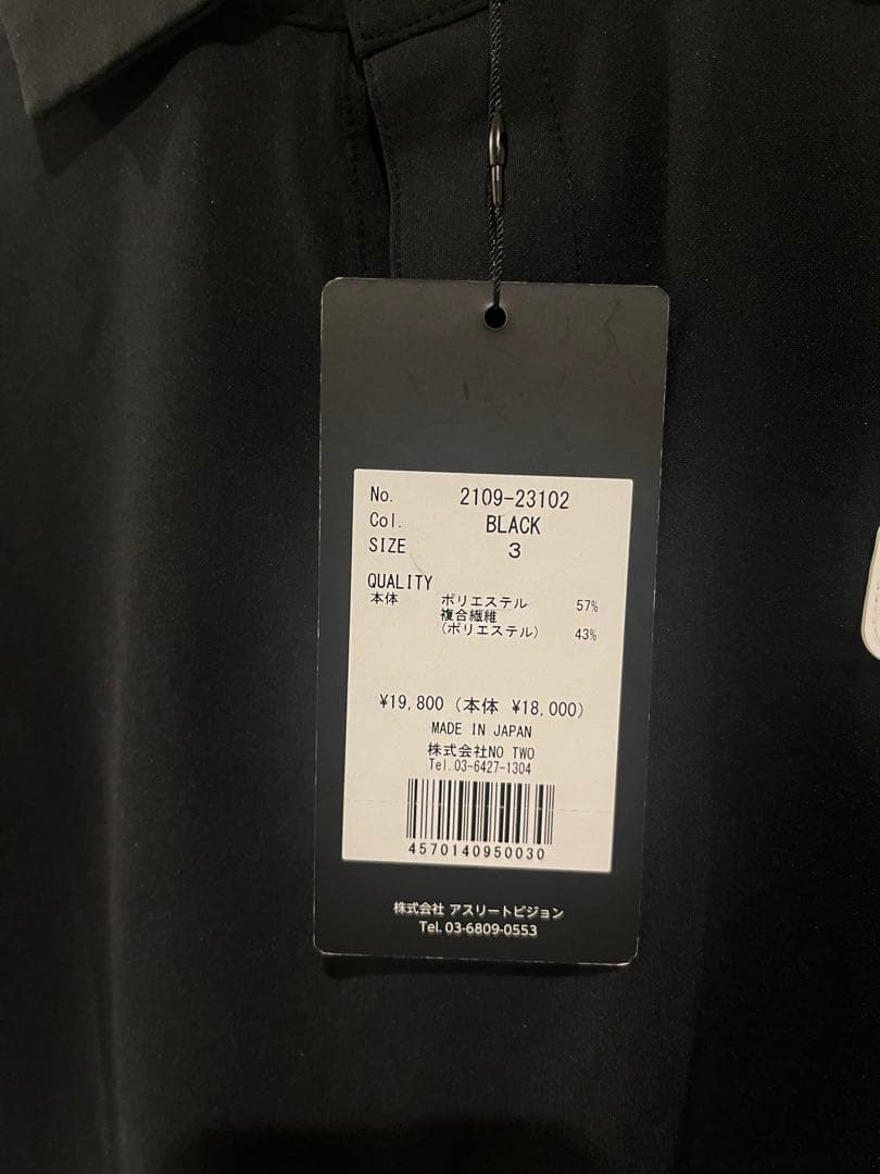 CPG ブラックポロシャツ タグ付き