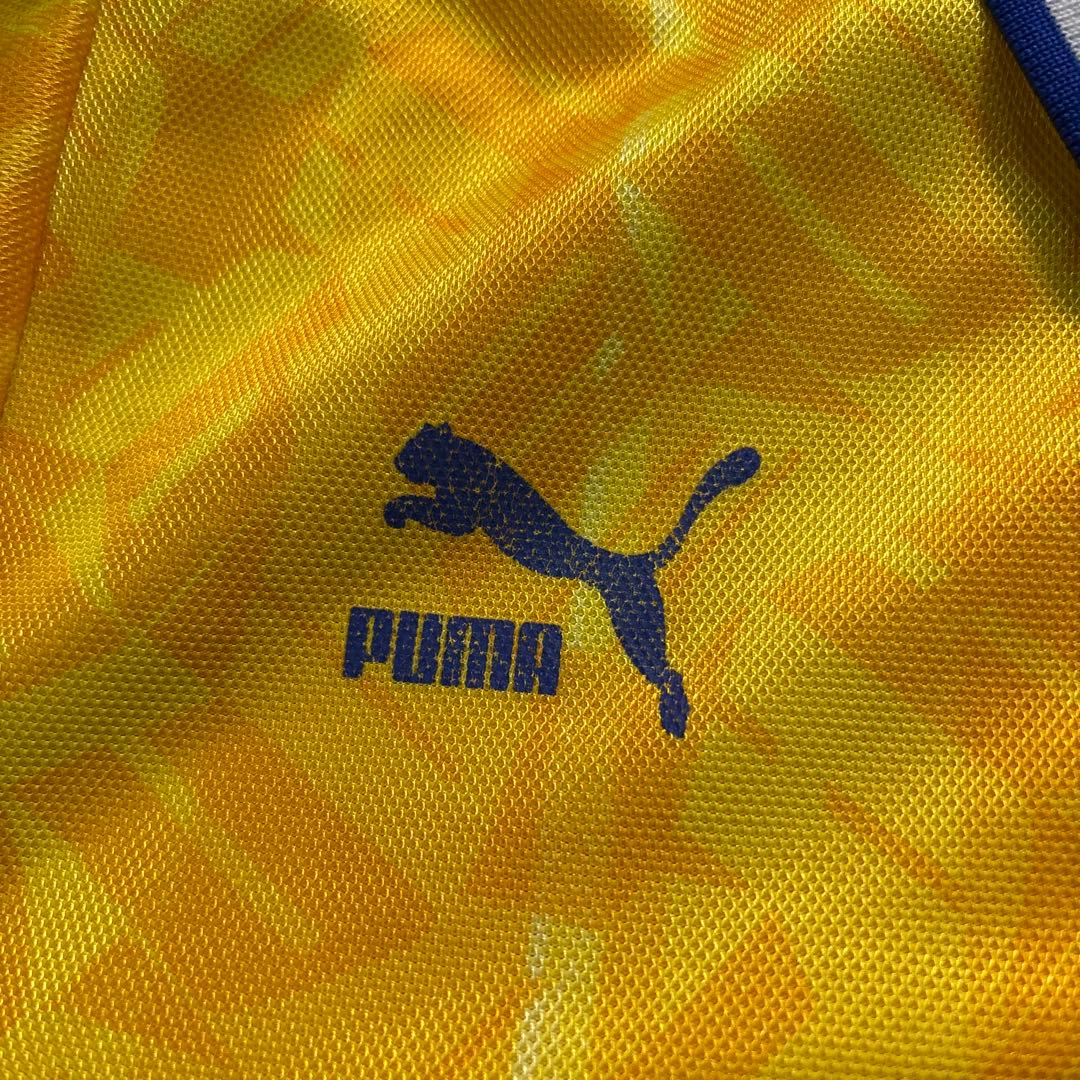 8SM2【PUMA】S-PULSE サッカーユニフォーム　シャツ　古着used
