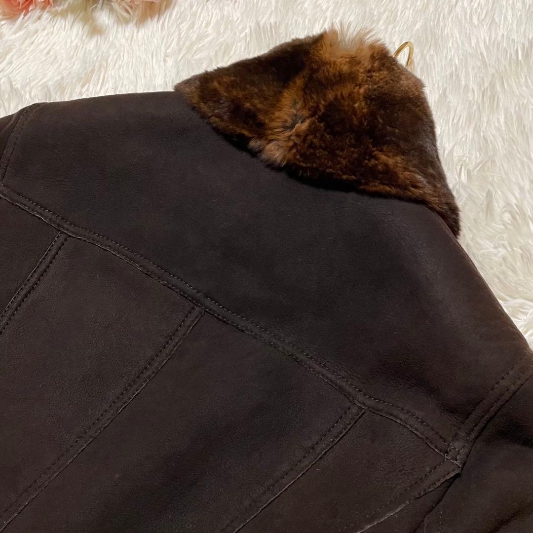 a*i様 《最高峰の絶品》Dolce & Gabbana ファー付きムートンジャ