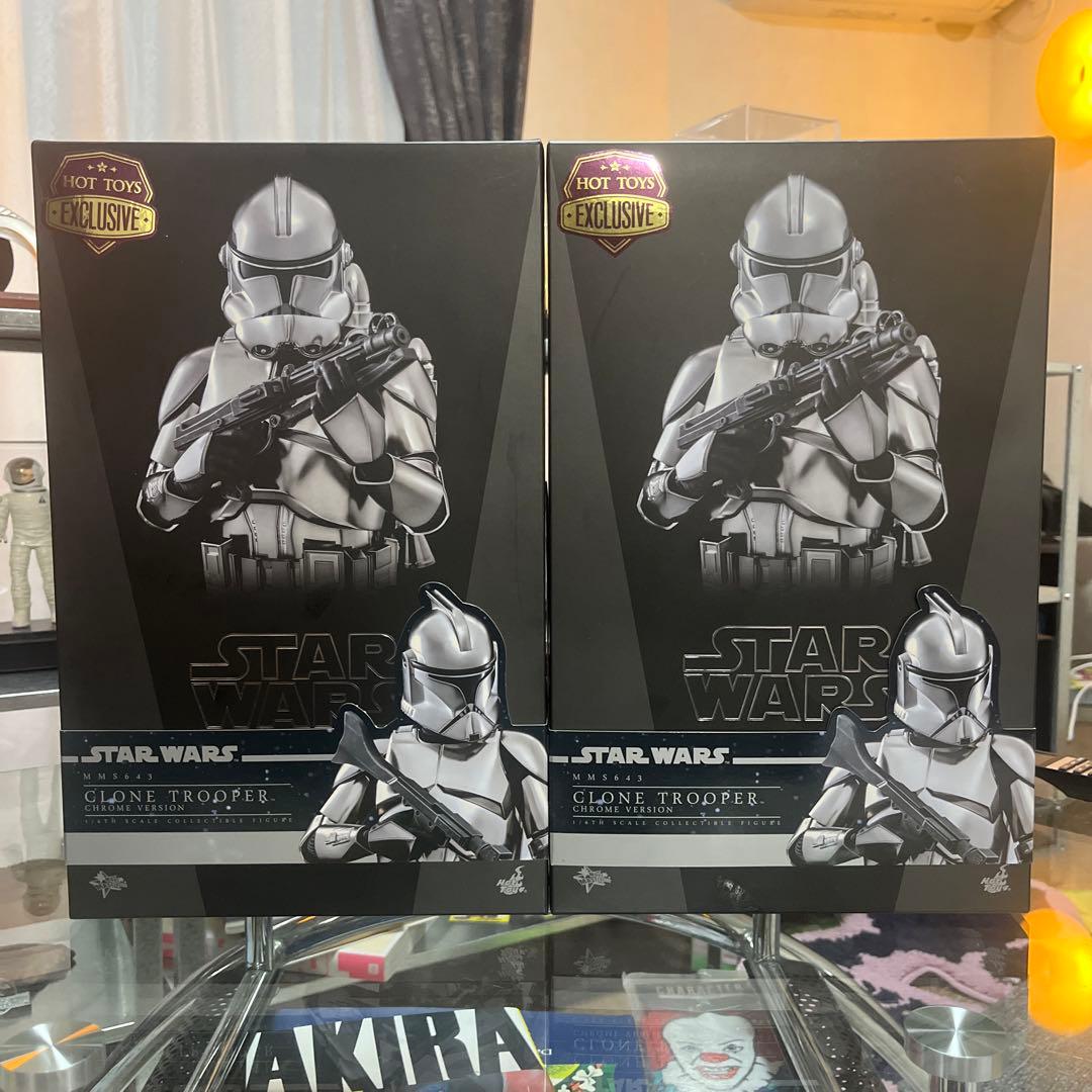 【トイサピ限定】ホットトイズ クローン・トルーパー クロム版 2体セット