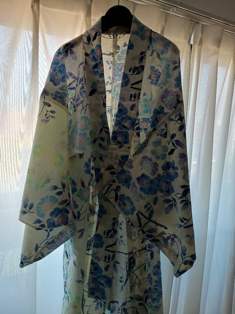 三勝染 綿絽浴衣 単品