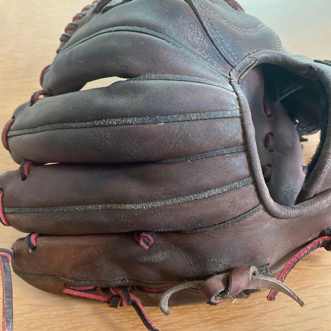Mizunoproブラウン硬式グローブ