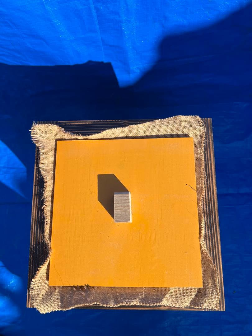 ニホンミツバチ　営巣用巣箱4段　板厚3cm　重箱式巣箱