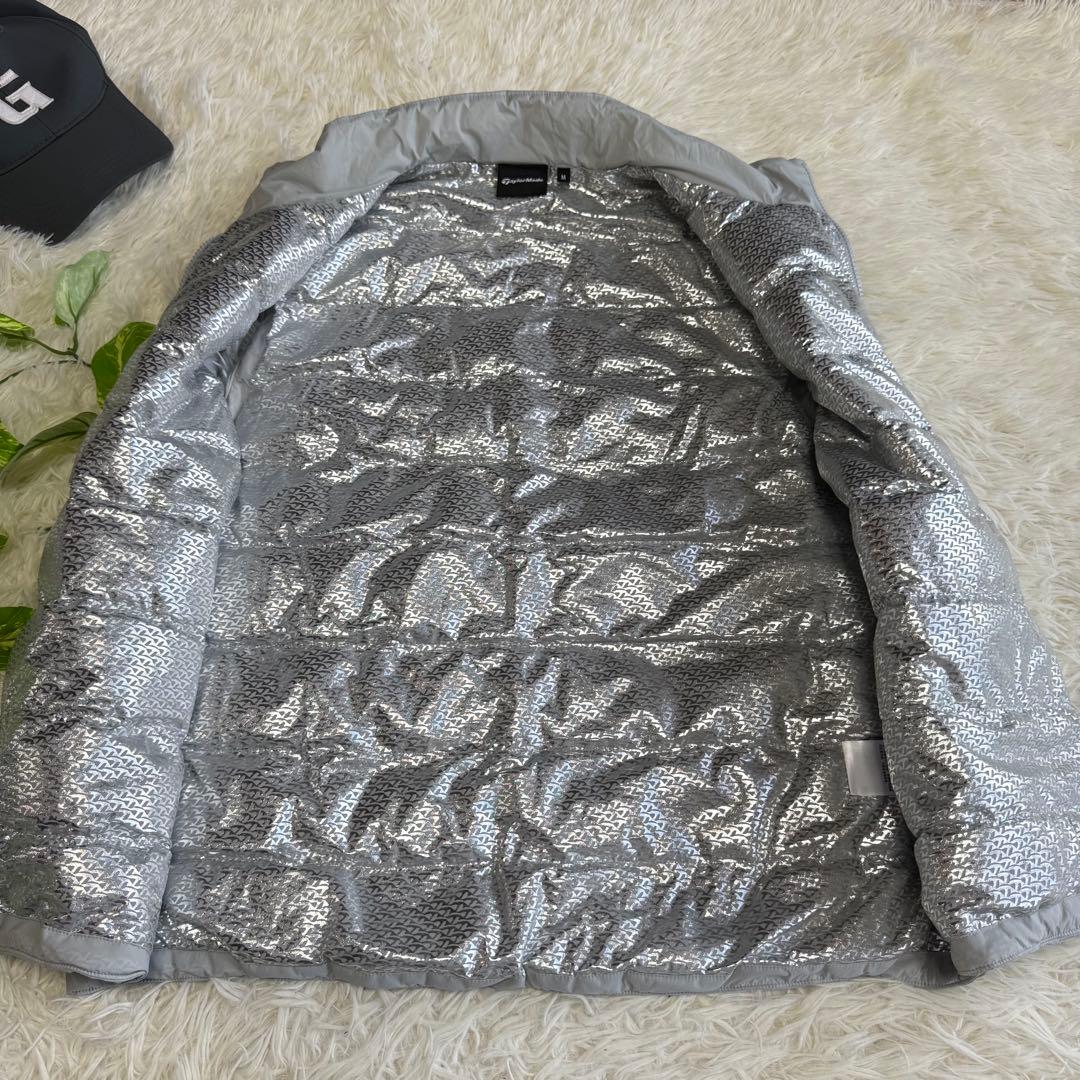 【テーラーメイド】極美品 中綿ベスト グレー Mサイズ メンズ