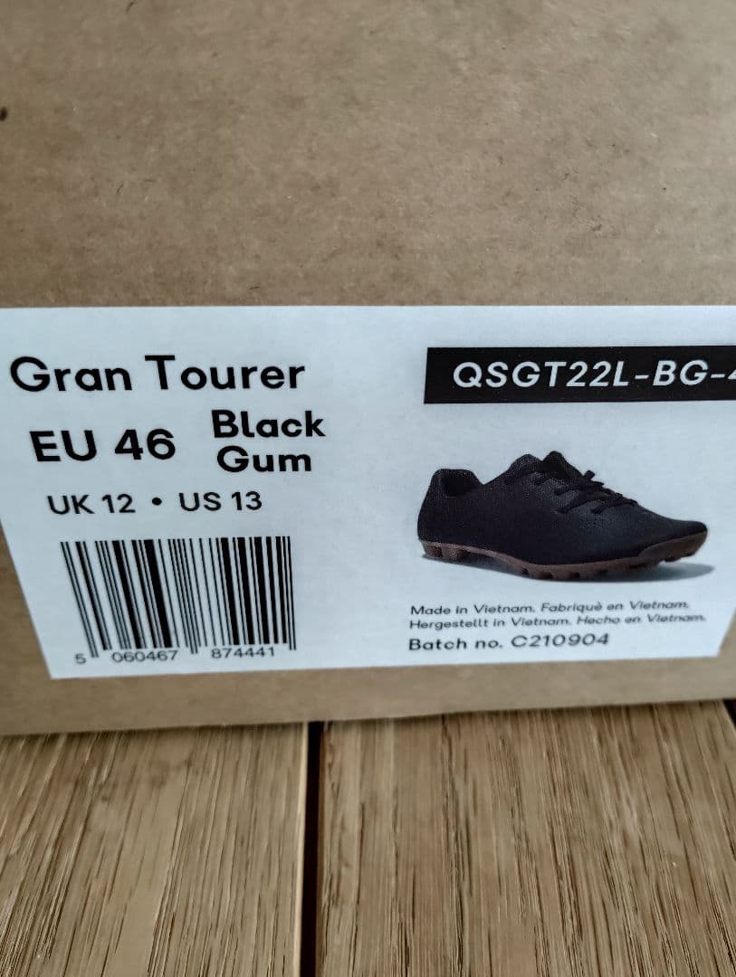 QUOC gran tourer サイクリングシューズ ブラック