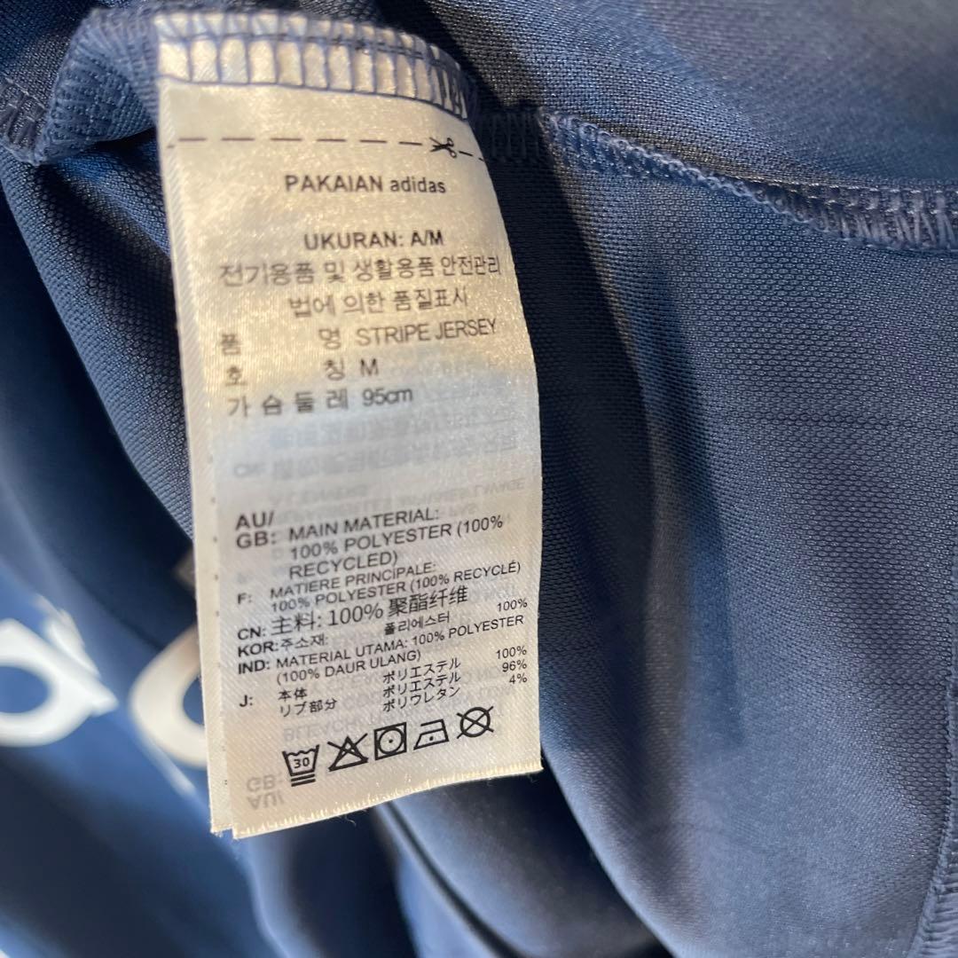 adidas フットボールシャツ　サッカー ネイビー　Lサイズ