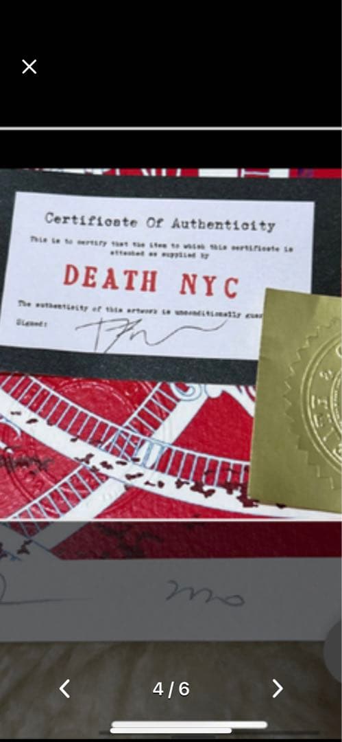 DEATH ＮＹＣ　作品　　アートポスター　ポップアート　現代アート