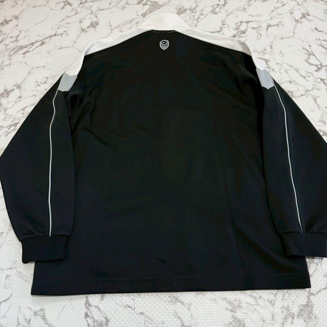 美品 NIKE セットアップ XL 黒白 ジャージ　ナイキ 上下　フラップボタン