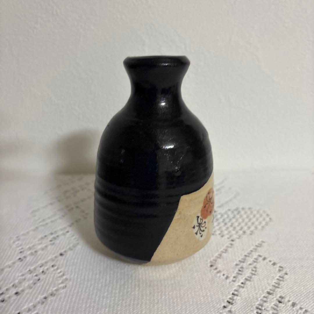 『小壺』陶器製小型花瓶 木箱付き 全長14cm 作者は陶芸家 『加藤釥』さん