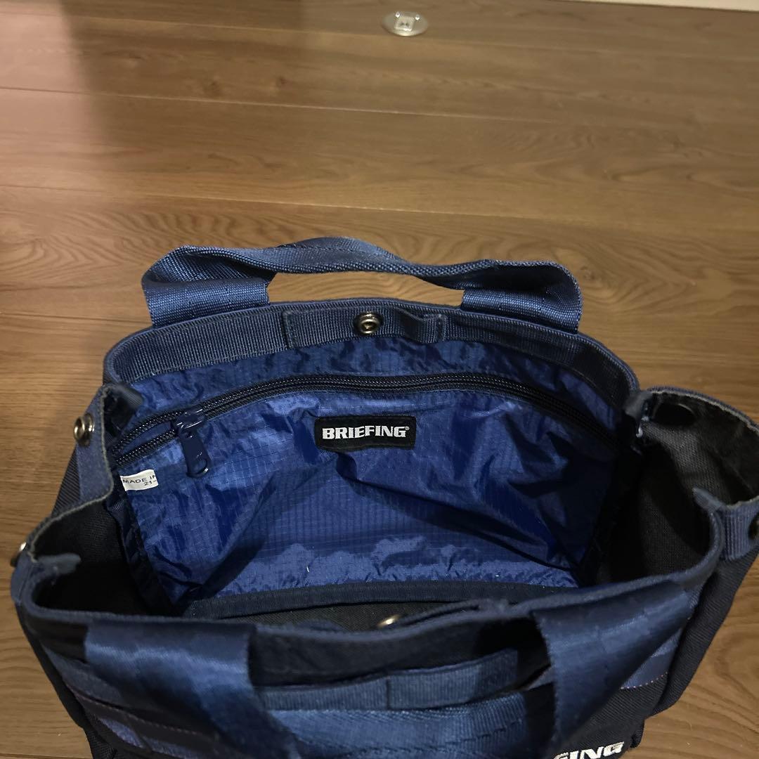 ブリーフィング カートバッグ トートバッグ ネイビー