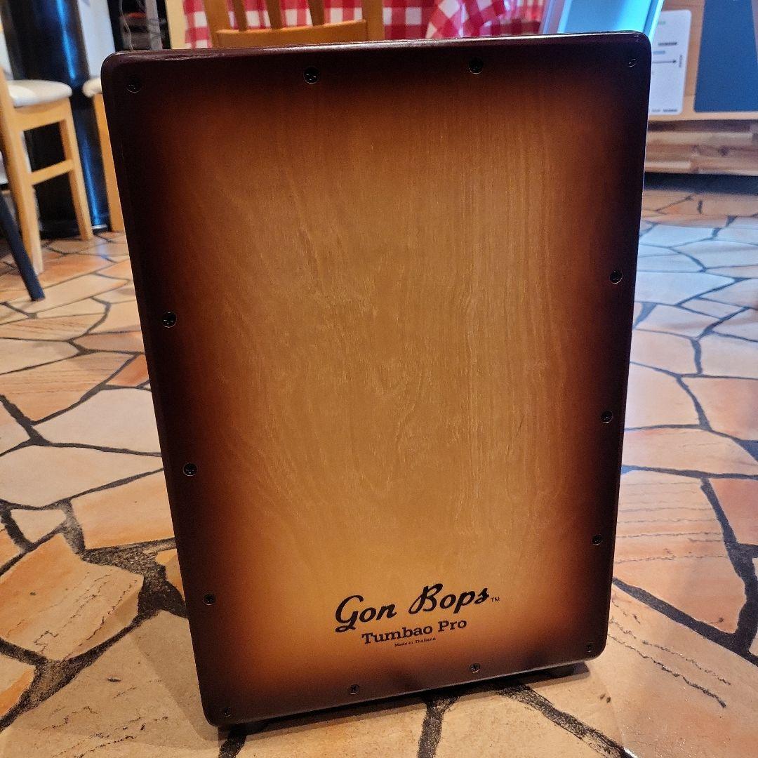 09　Gon Bops Tumbao Pro カホン　ケース付き