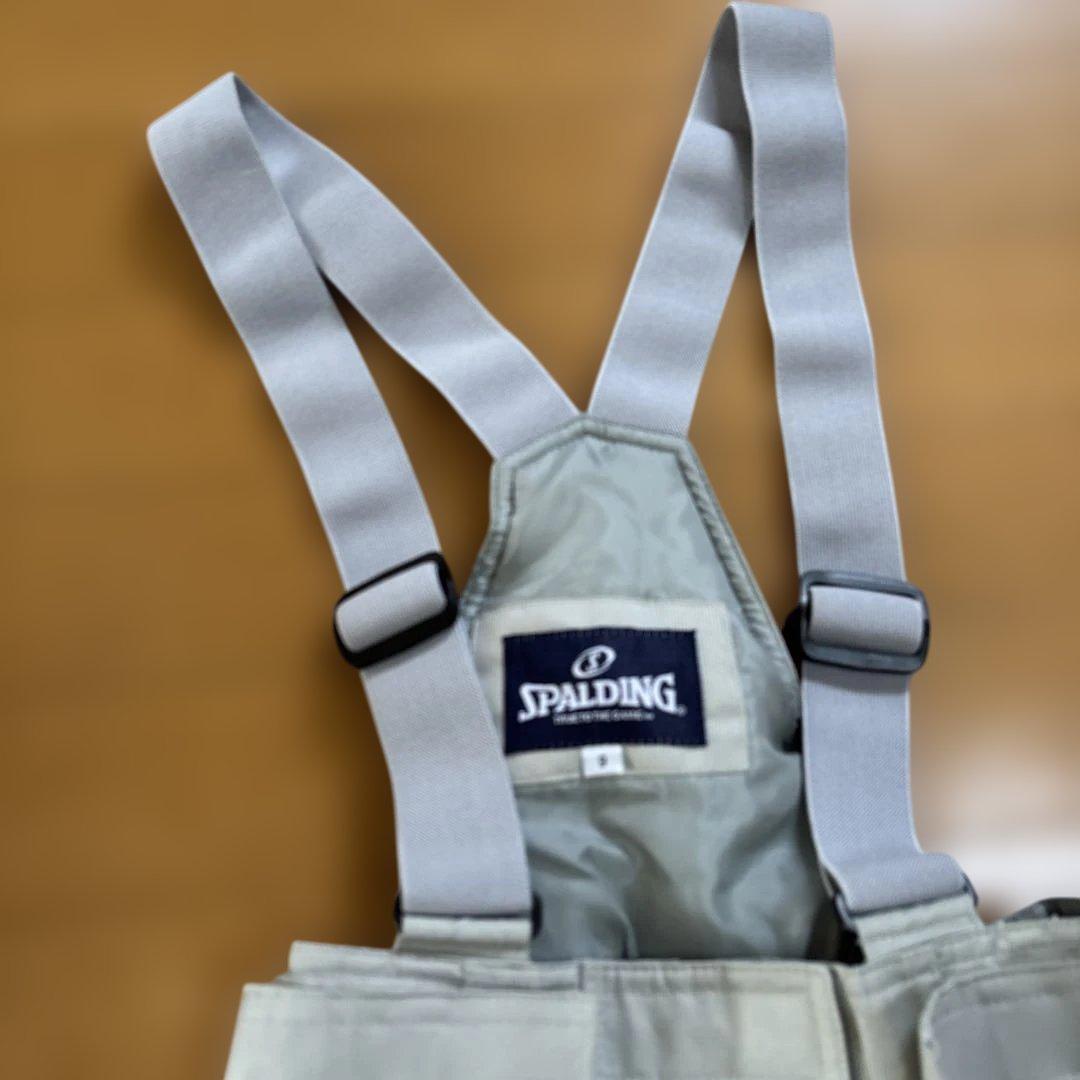 SPALDING スキーウェア 水色 ファー付き